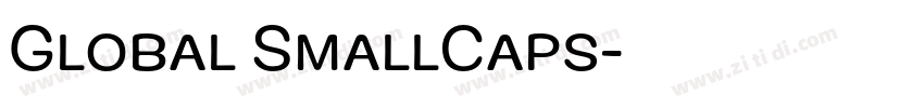 Global SmallCaps字体转换 Global SmallCaps字体转换